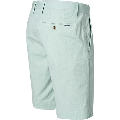 Hackett Shorts, Slim Fit, Baumwolle, Grün Gestreift – Bild 3