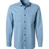 Jeanshemd, Perfect Fit, Baumwolle, Hellblau