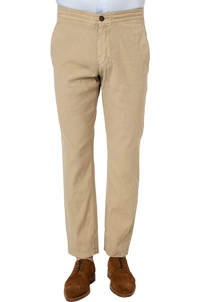Bogner Hose, Leinen-Baumwolle, Beige