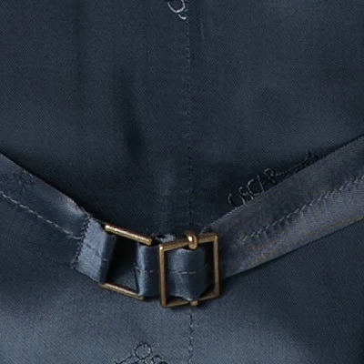 Oscar Jacobson Weste, Wolle, Blau – Bild 4