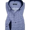Eterna Hemd, Comfort Fit, Baumwolle, Dunkelblau Kariert