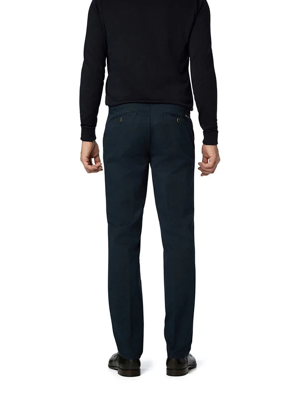 Hose Jim, Regular Fit, Baumwolle, Dunkelblau – Bild 2