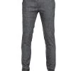 Alberto Hose Rob, Slim Fit, Baumwolle, Grau Meliert