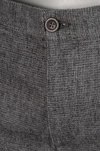 Alberto Hose Rob, Slim Fit, Baumwolle, Grau Meliert – Bild 6