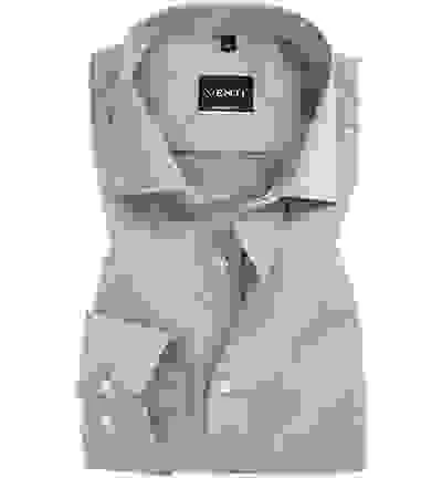 Venti Hemd, Modern Fit, Baumwolle, Grau – Bild 4