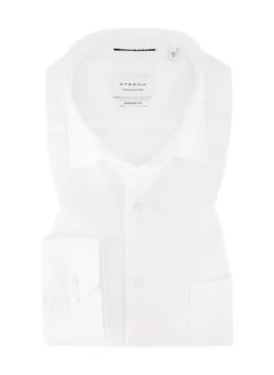 Eterna Hemd, Comfort Fit, Twill Blickdicht, Extra Langer Arm, Weiß