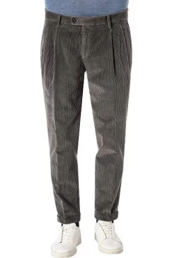 Hose Tarmac U, Slim Fit, Cord, Grau