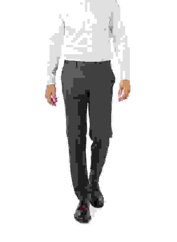 Hose Piacenza, Regular Fit, Schurwolle Super120, Anthrazit – Bild 5