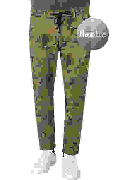 Pepe Jeans Hose, Relaxed Fit, Baumwolle, Camouflage – Bild 5