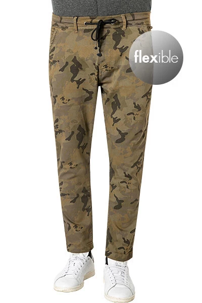 Pepe Jeans Hose, Relaxed Fit, Baumwolle, Camouflage