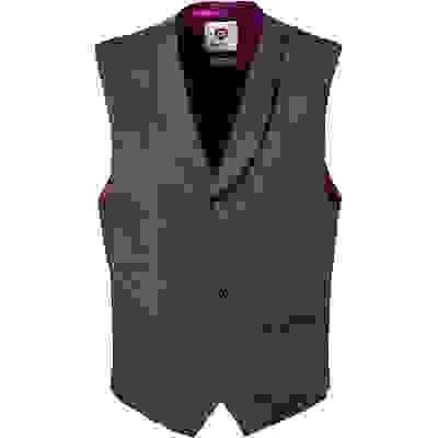 Weste, Schurwolle, Braun – Bild 5