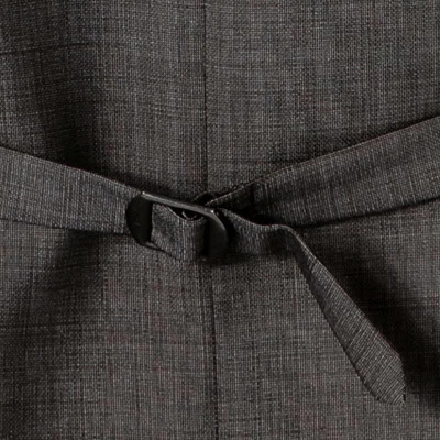 Weste, Schurwolle, Braun – Bild 4