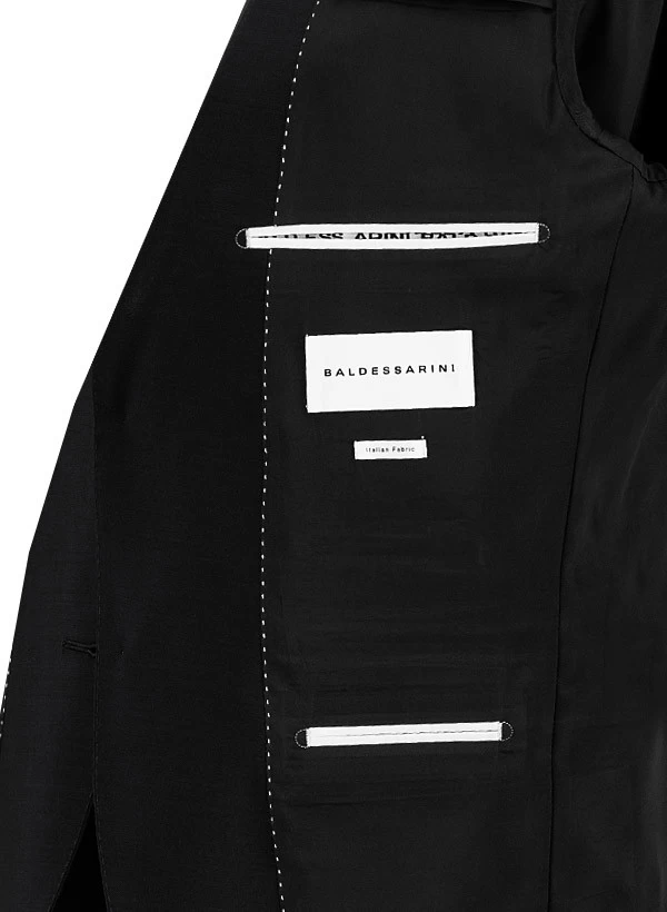 Baldessarini Reise-Anzug, Modern Fit, Schurwolle, Schwarz – Bild 5