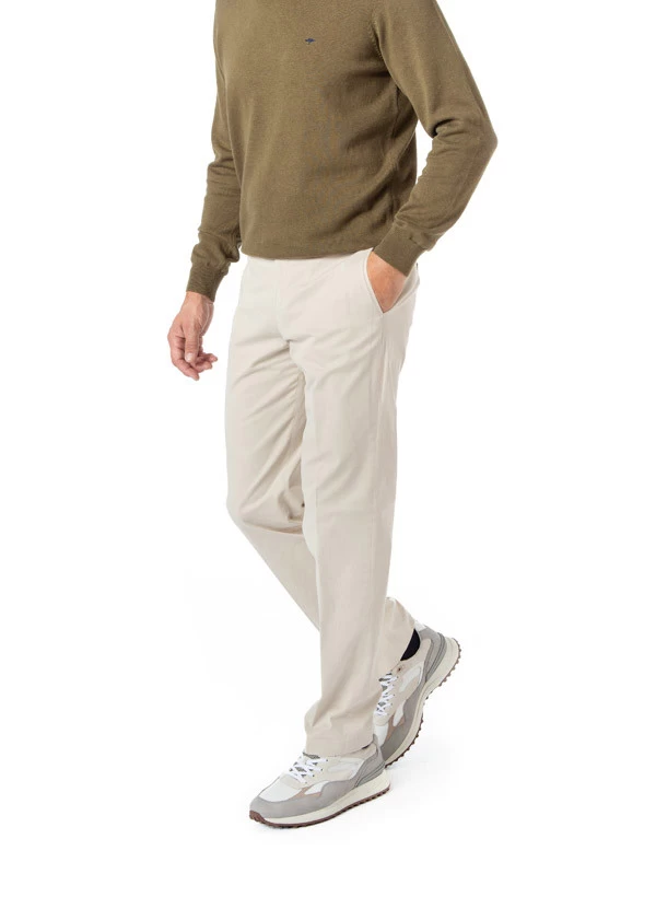 Chino Parma, Regular Fit, Baumwolle, Hellbeige – Bild 3