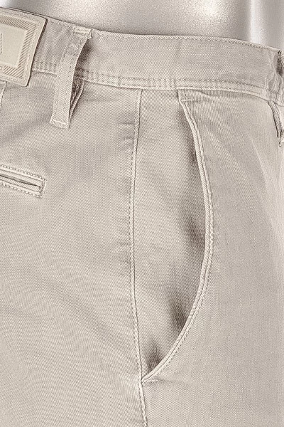 Alberto Hose Rob, Slim Fit, Baumwolle T400®, Hellgrau – Bild 6