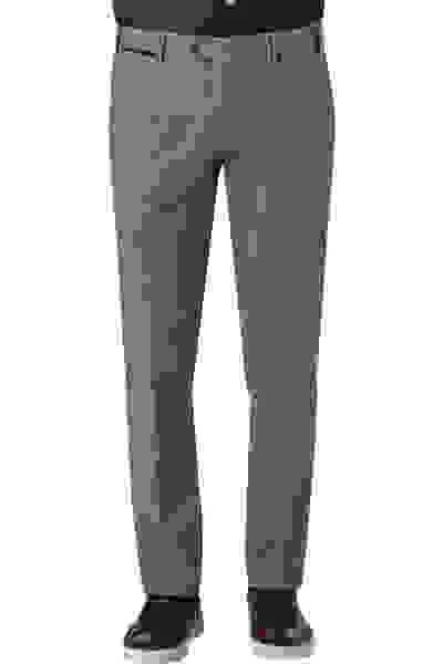 Chino Peaker-S, Regular Fit, Baumwolle, Grau Meliert – Bild 5