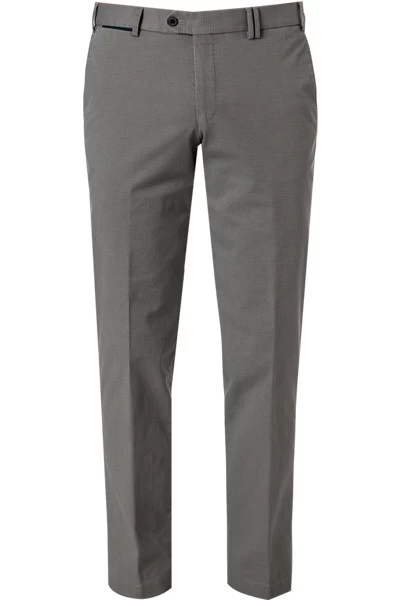 Chino Peaker-S, Regular Fit, Baumwolle, Grau Meliert – Bild 2