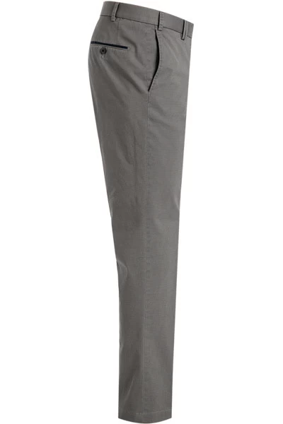 Chino Peaker-S, Regular Fit, Baumwolle, Grau Meliert – Bild 3