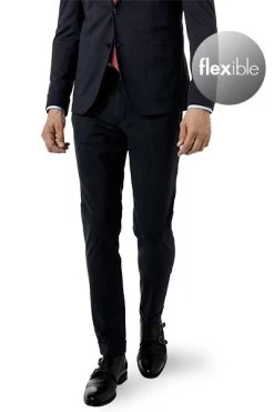 Baldessarini Hose, Slim Fit, Jersey, Nachtblau