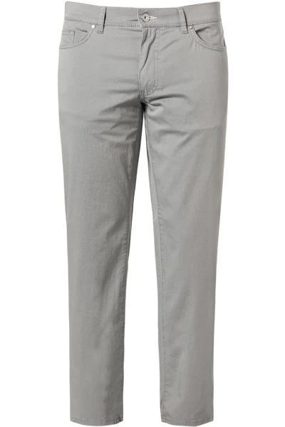 BRAX Hose Cadiz, Baumwolle, Hellgrau Meliert – Bild 2