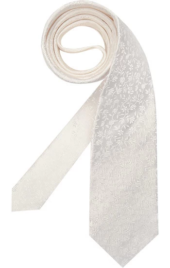 Krawatte, Seide, Creme