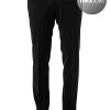 ROY ROBSON Hose, Extra Slim Fit, Schurwolle, Schwarz