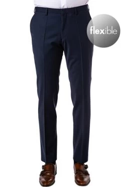 ROY ROBSON Hose, Extra Slim Fit, Schurwolle, Dunkelblau