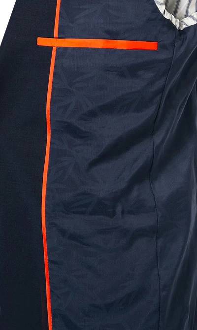 ROY ROBSON Anzug, Extra Slim Fit, Schurwoll-Stretch, Dunkelblau – Bild 5