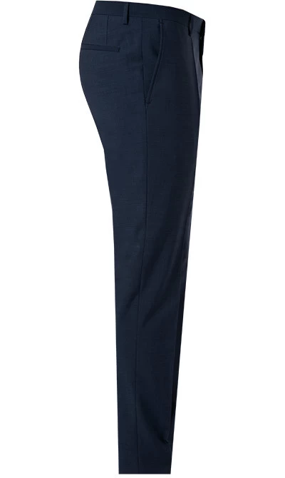 ROY ROBSON Anzug, Extra Slim Fit, Schurwoll-Stretch, Dunkelblau – Bild 3