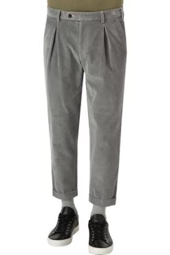 Hose Verona U, Cord, Grau