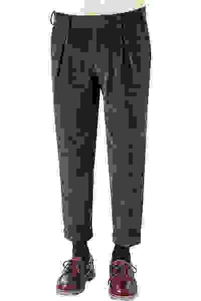 Hose Verona U, Cord, Dunkeloliv – Bild 5