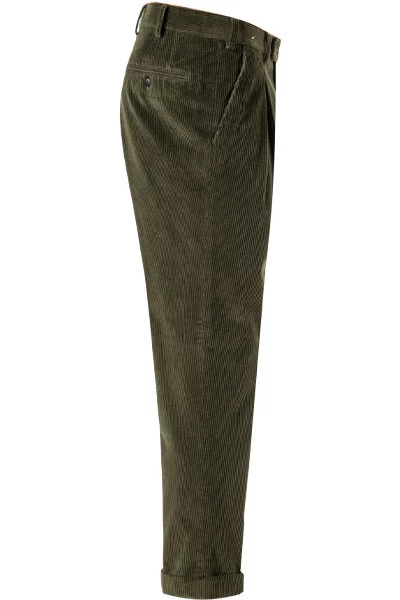 Hose Verona U, Cord, Dunkeloliv – Bild 2