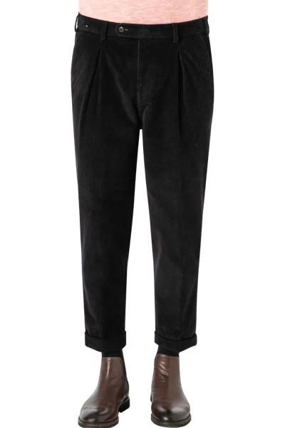 Hose Verona U, Cord, Schwarz