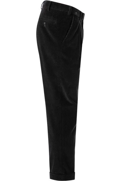 Hose Verona U, Cord, Schwarz – Bild 2
