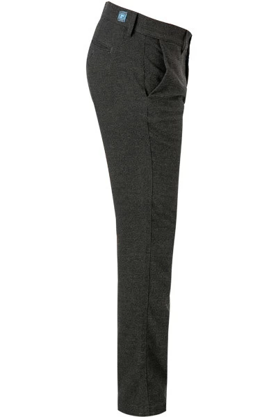 Pierre Cardin Hose Lyon, Modern Fit, Flanell, Braun Meliert – Bild 3