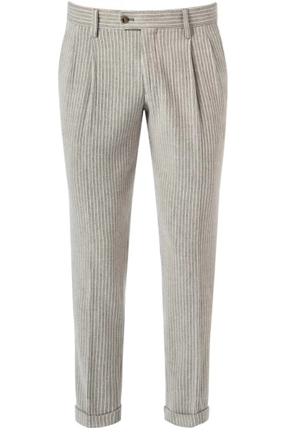 Hose Tarmac U, Slim Fit, Schurwolle, Beige – Bild 2