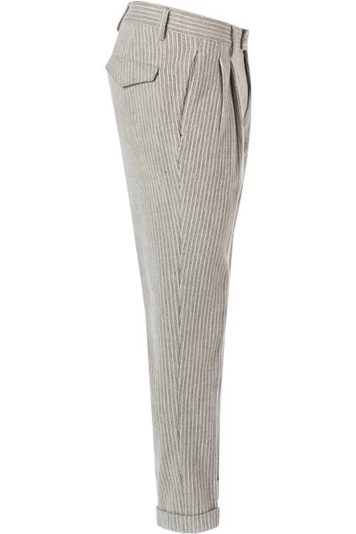 Hose Tarmac U, Slim Fit, Schurwolle, Beige – Bild 4