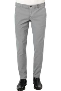Chino Thiago, Slim Fit, Baumwolle, Hellgrau