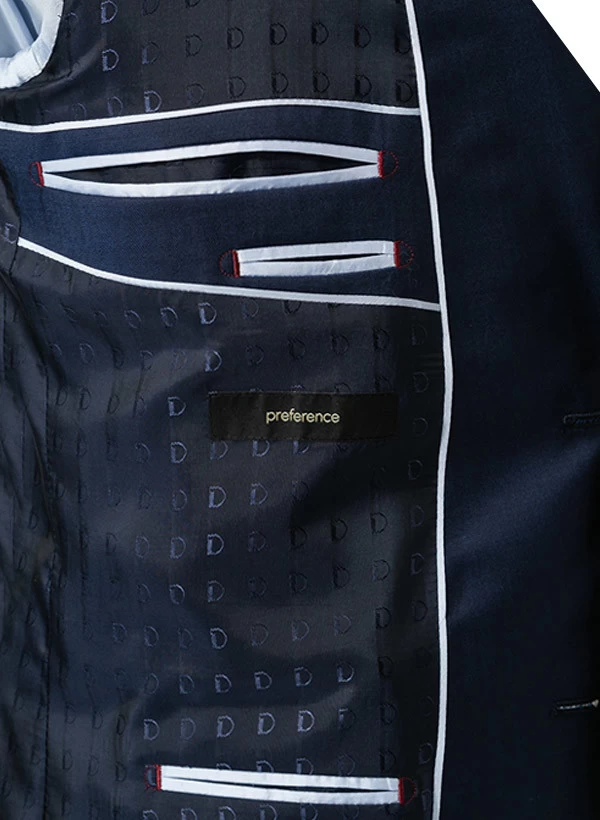 Digel Anzug, Modern Fit, Schurwolle REDA, Dunkelblau – Bild 8