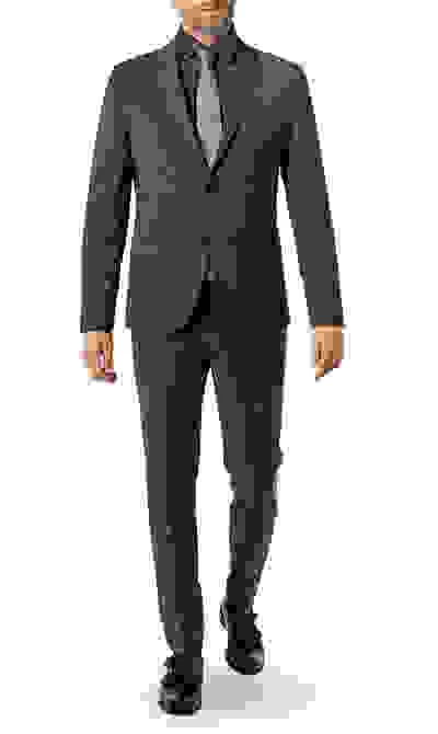 Hugo Anzug, Extra Slim Fit, Schurwoll-Stretch, Grau Meliert – Bild 9