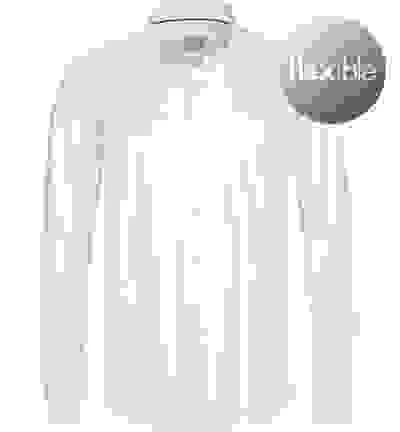 Eterna Hemd, Modern Fit, Jersey CO2-Neutral, Weiß – Bild 5