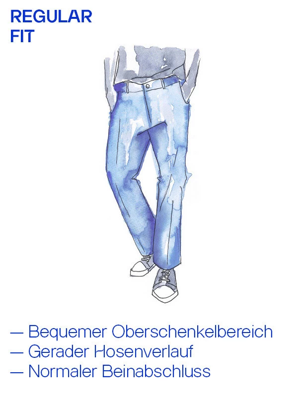 Hose Parker, Regular Fit, Cord, Moosgrün – Bild 2