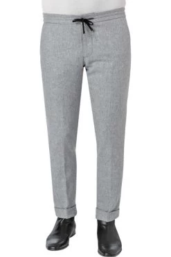 Oscar Jacobson Hose, Wolle, Grau