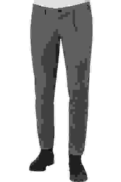 Hose Turin, Slim Fit, Baumwolle, Stahlgrau – Bild 5