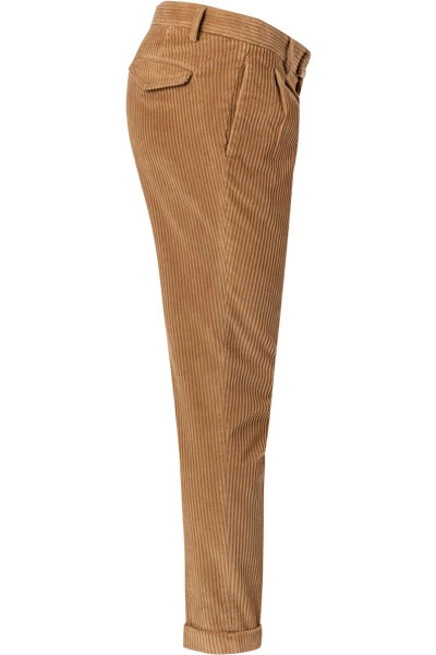 Bundfaltenhose Tarmac-U, Slim Fit, Cord, Beige – Bild 2