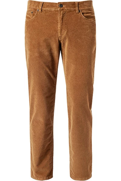 BRAX Hose Cooper, Regular Fit, Cord, Zimtbraun – Bild 2