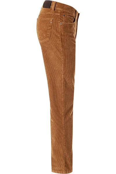 BRAX Hose Cooper, Regular Fit, Cord, Zimtbraun – Bild 3