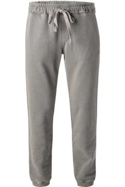 Sweatpants, Baumwolle-Kaschmir, Grau Meliert