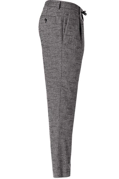 Daniel Hechter Bundfaltenhose, Modern Fit, Wolle, Grau Meliert – Bild 3