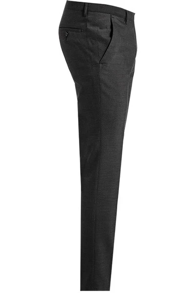 Digel Hose, Extra Slim Fit, Mikrofaser, Anthrazit – Bild 2